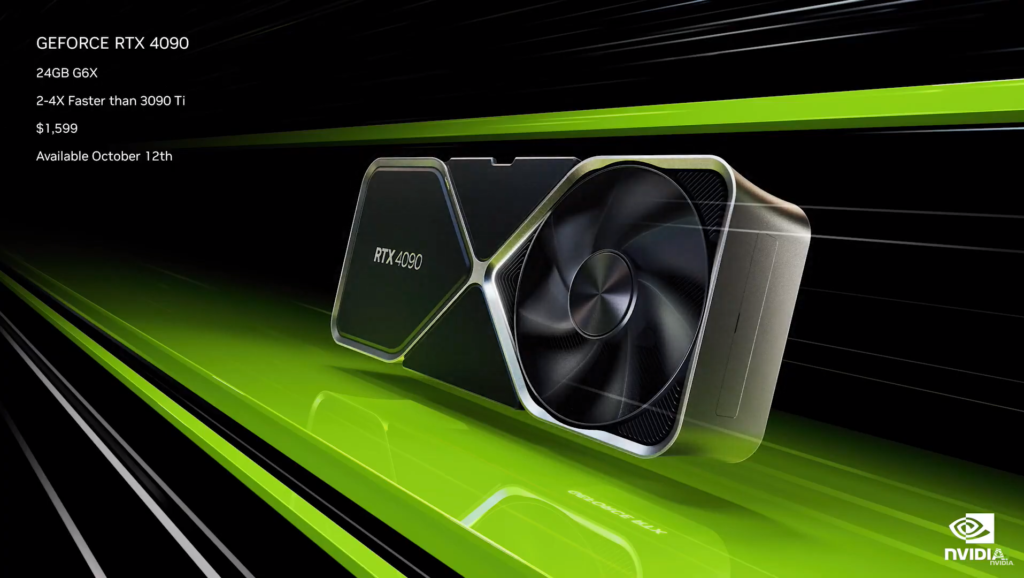 Nvidia představila grafické karty GeForce RTX 40 4090