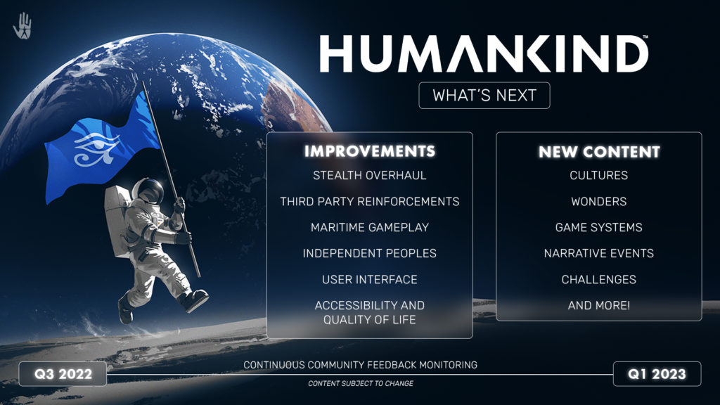 Strategie Humankind dostane první velkou expanzi, zaměřuje se na diplomacii HUMANKIND Together We Rule WhatsNext 2022