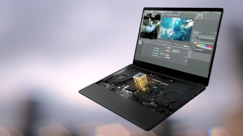 Jak vybrat výkonný notebook do školy pro budoucího grafika, editora i hráče NVIDIA RTX Professional Laptop GPU