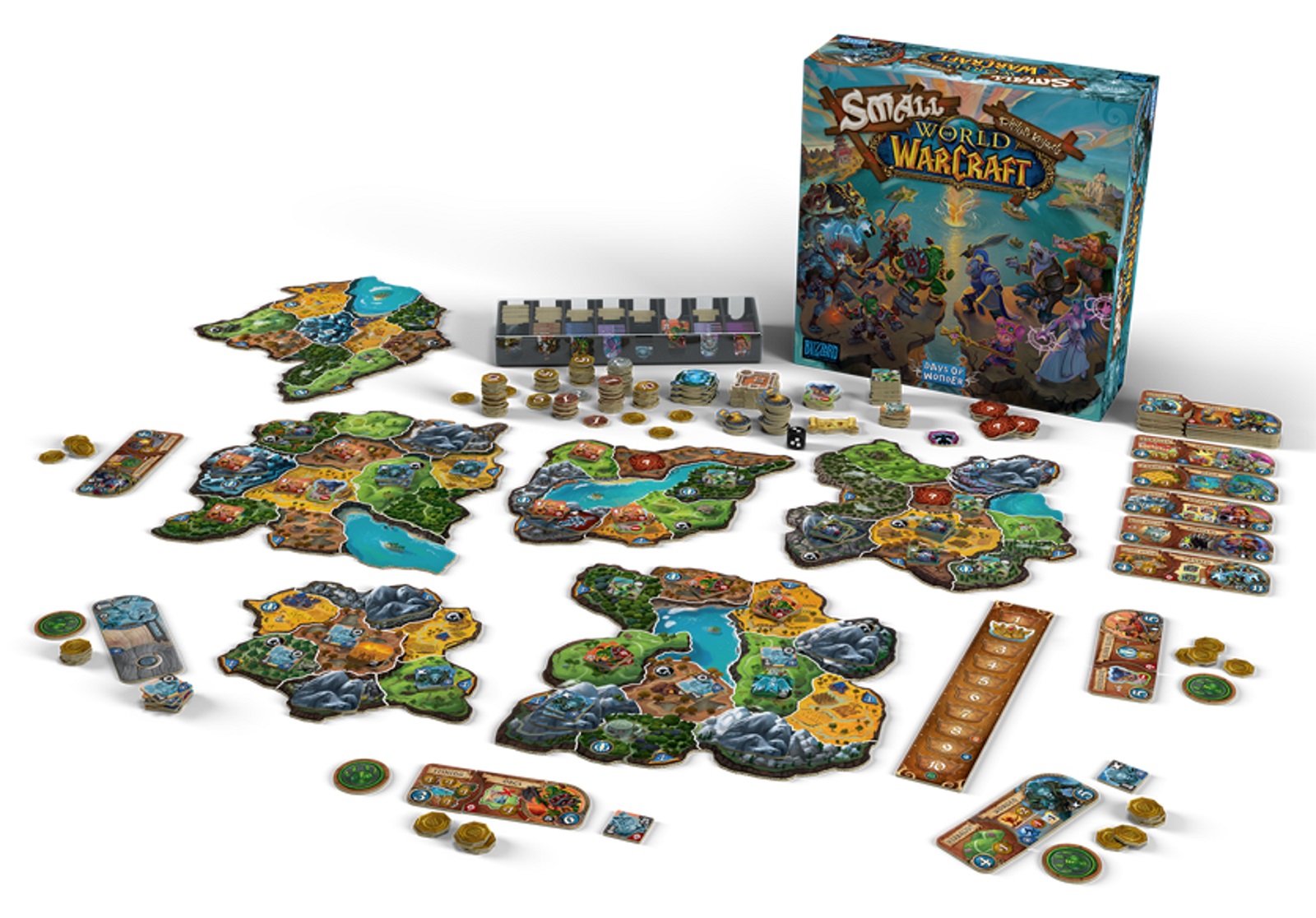 Recenze deskové hry Small World of Warcraft – rozdělte si Azeroth Small World of Warcraft 2