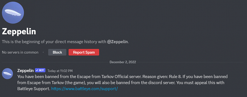 Vývojář zabanoval hráče Escape from Tarkov, protože ho zabil 148804