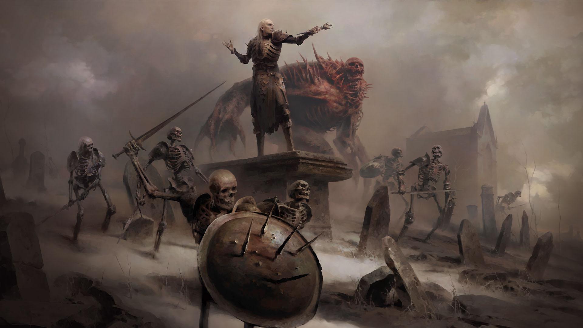 Dojmy z hraní betaverze Diablo IV D4 Necromancer Desktop Wallpaper 01