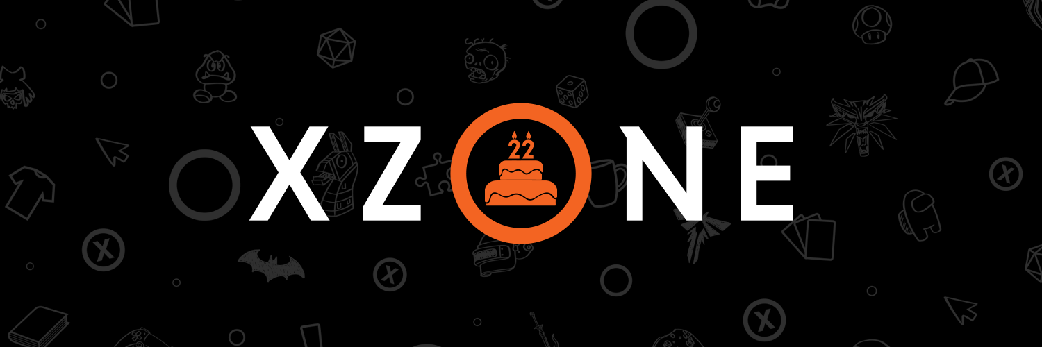 Herní obchod Xzone mění své logo Logo s dortem