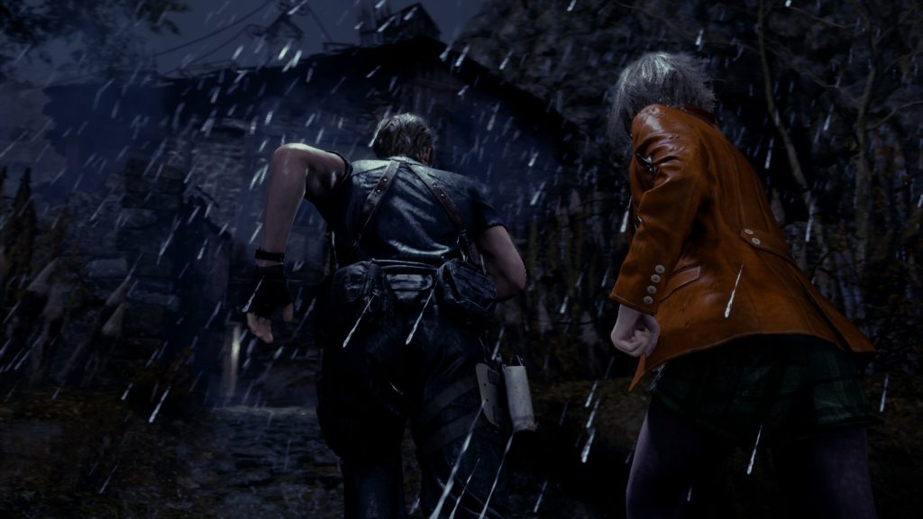 Recenze remaku Resident Evil 4 - triumfální návrat RE4 LeonAshley 02