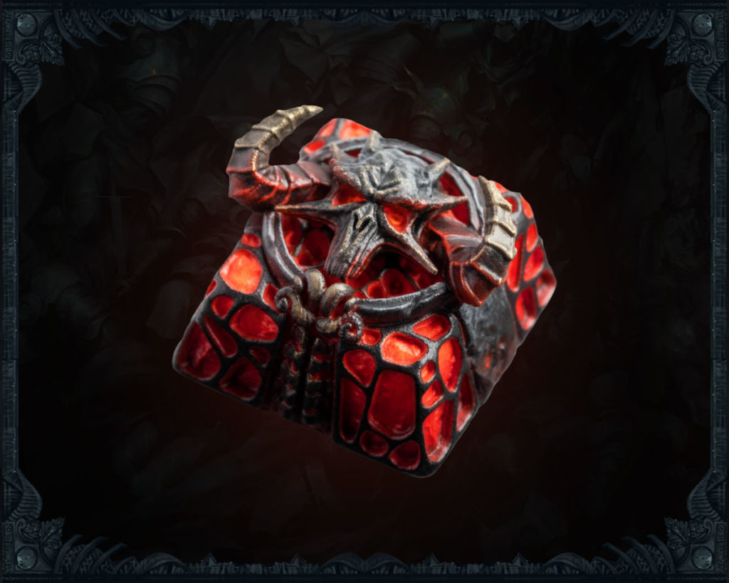 SteelSeries a KontrolFreek přináší ve spolupráci s Blizzard Entertainment limitovanou edici příslušenství na motivy hry Diablo IV SteelSeries Artisan Keycap DiabloIV