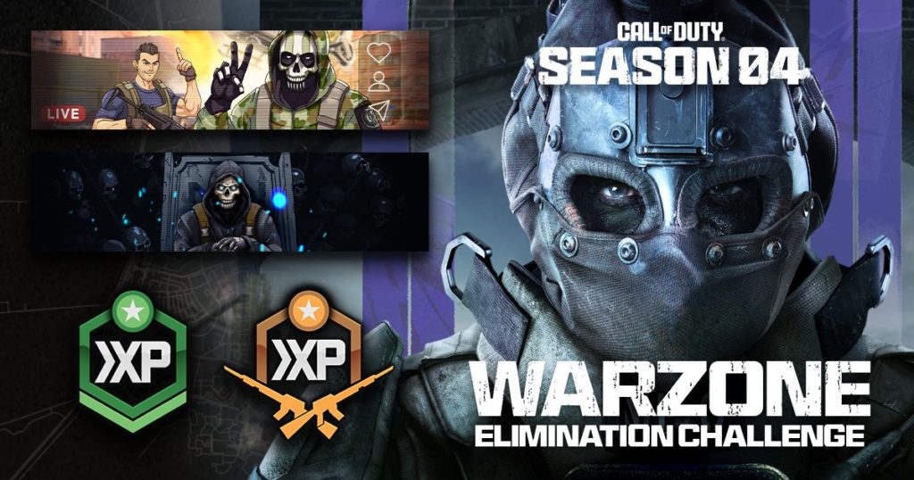Ve Warzone na PlayStationu probíhá Elimination Challenge ec
