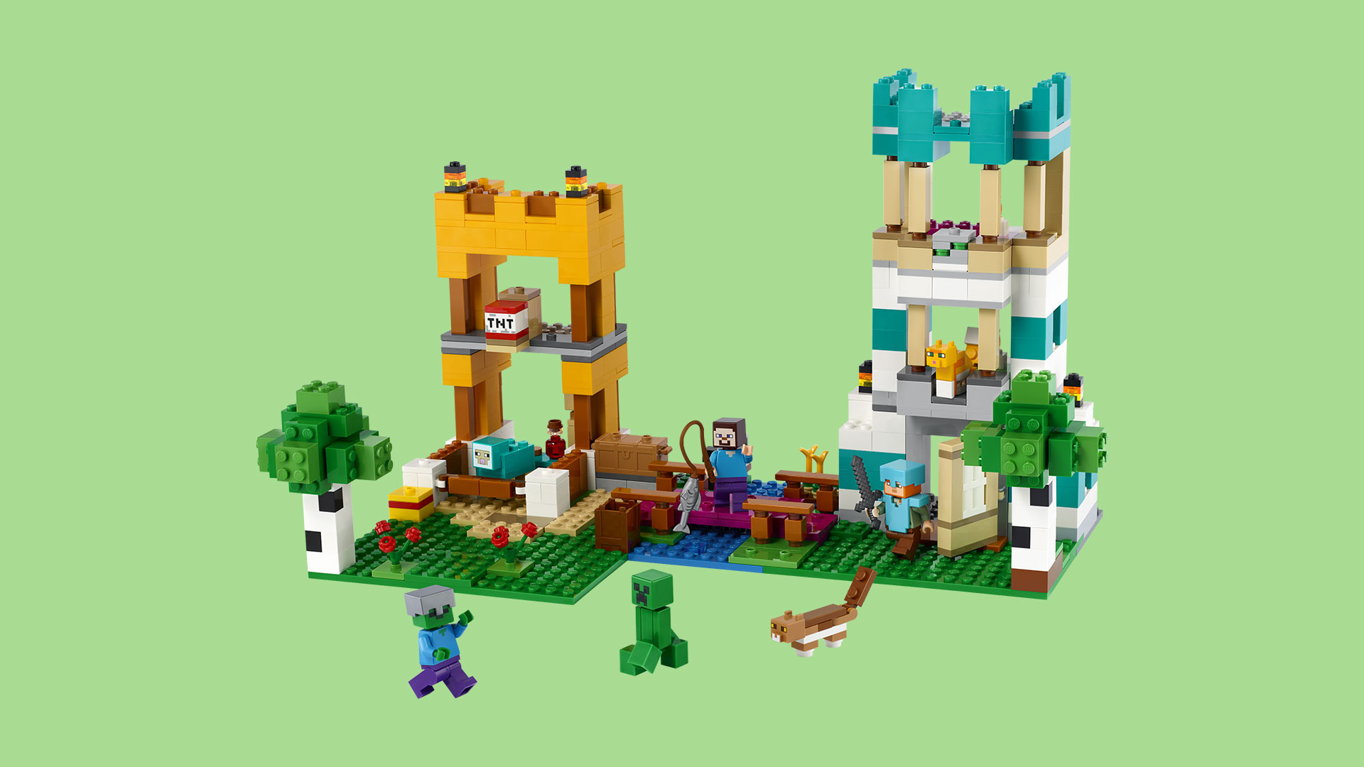 Vrhněte se do kostičkovaného dobrodružství s novými stavebnicemi LEGO Minecraft ilustrace3 LEGO MC