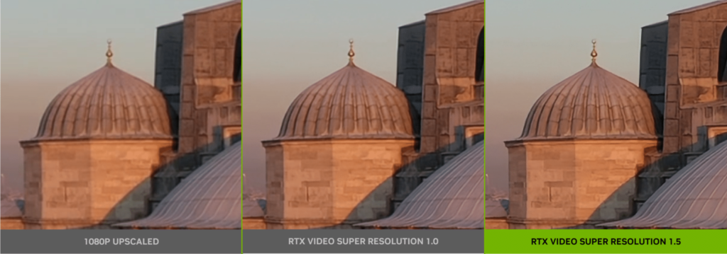 Upscaling videí RTX VSR dostává verzi 1.5 nvidia