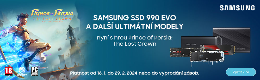 Získejte Prince of Persia: The Lost Crown zdarma k diskům Samsung ilustrace1 SamsungSSD