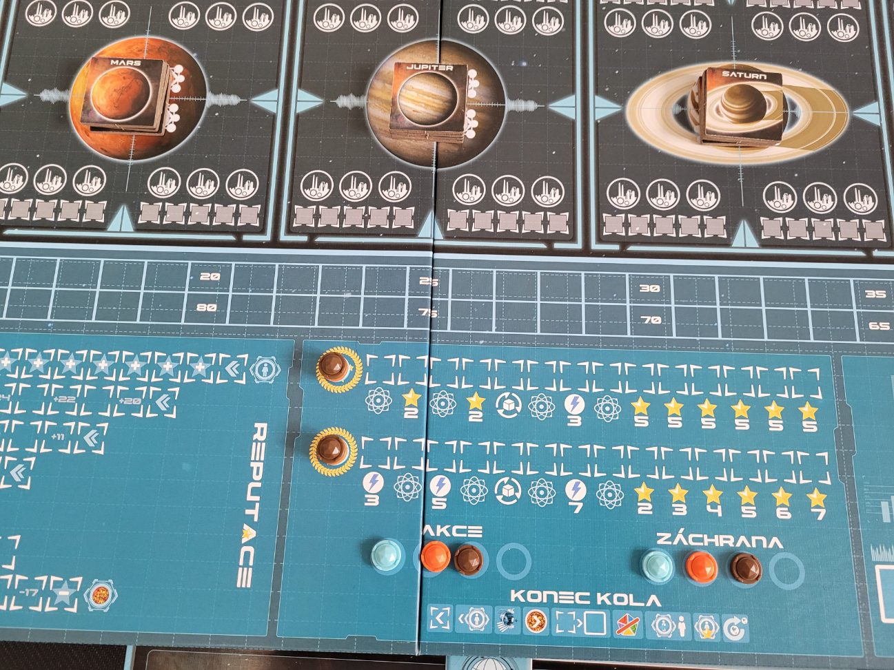 Review of the board game Interstellar Spaceship Spaceship Interstellar 2