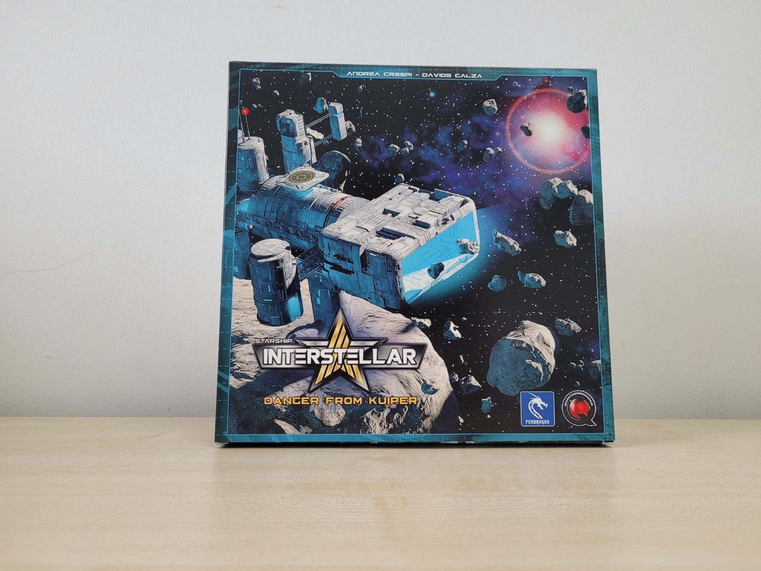 Review of the board game Interstellar Spaceship Spaceship Interstellar Rozsireni 1